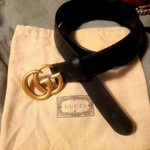 Authentic Gucci GG belt 105/42
